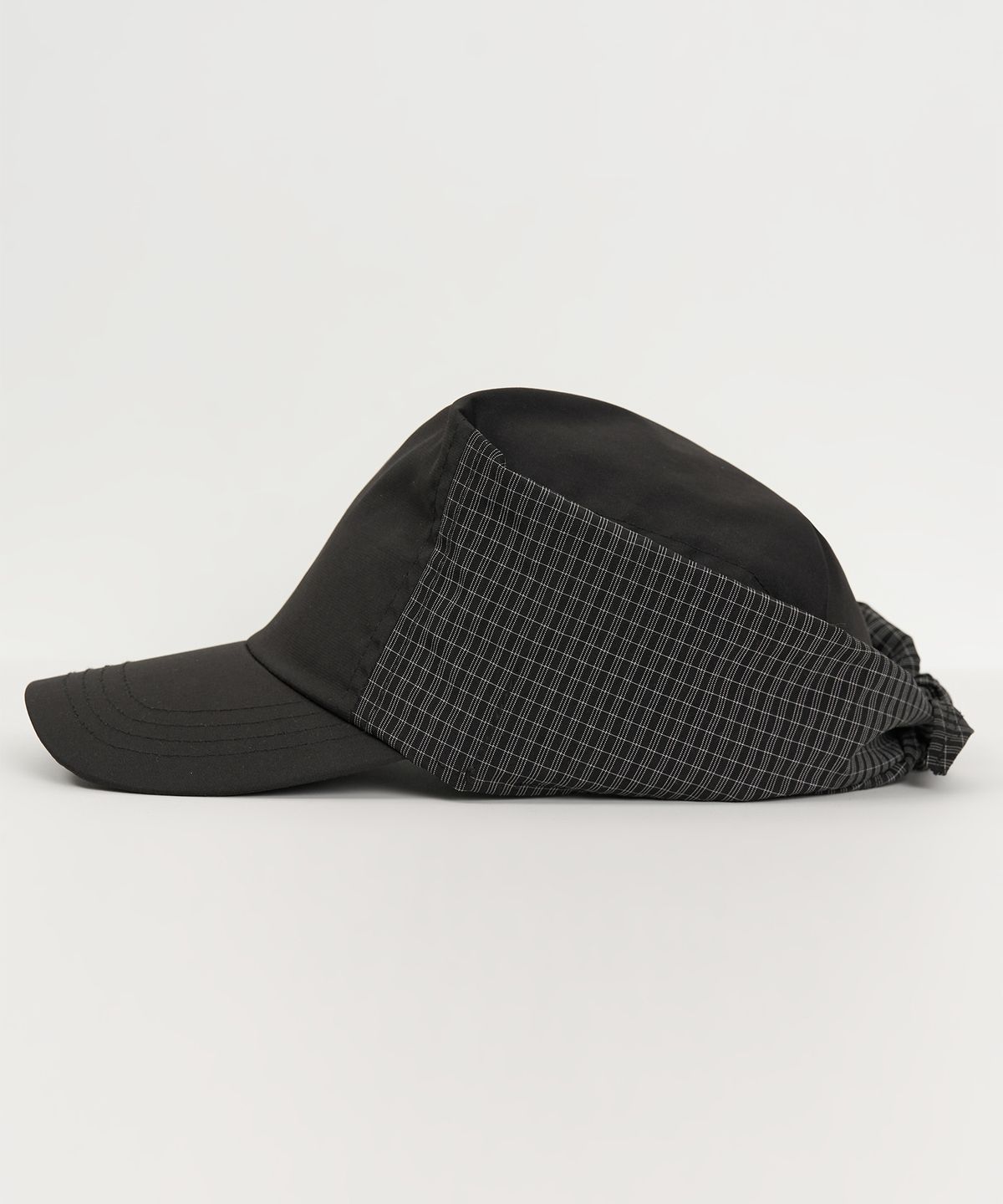 토피 우먼(TOFFEE WOMEN) W 스카프 타이드 캡 (BLACK)