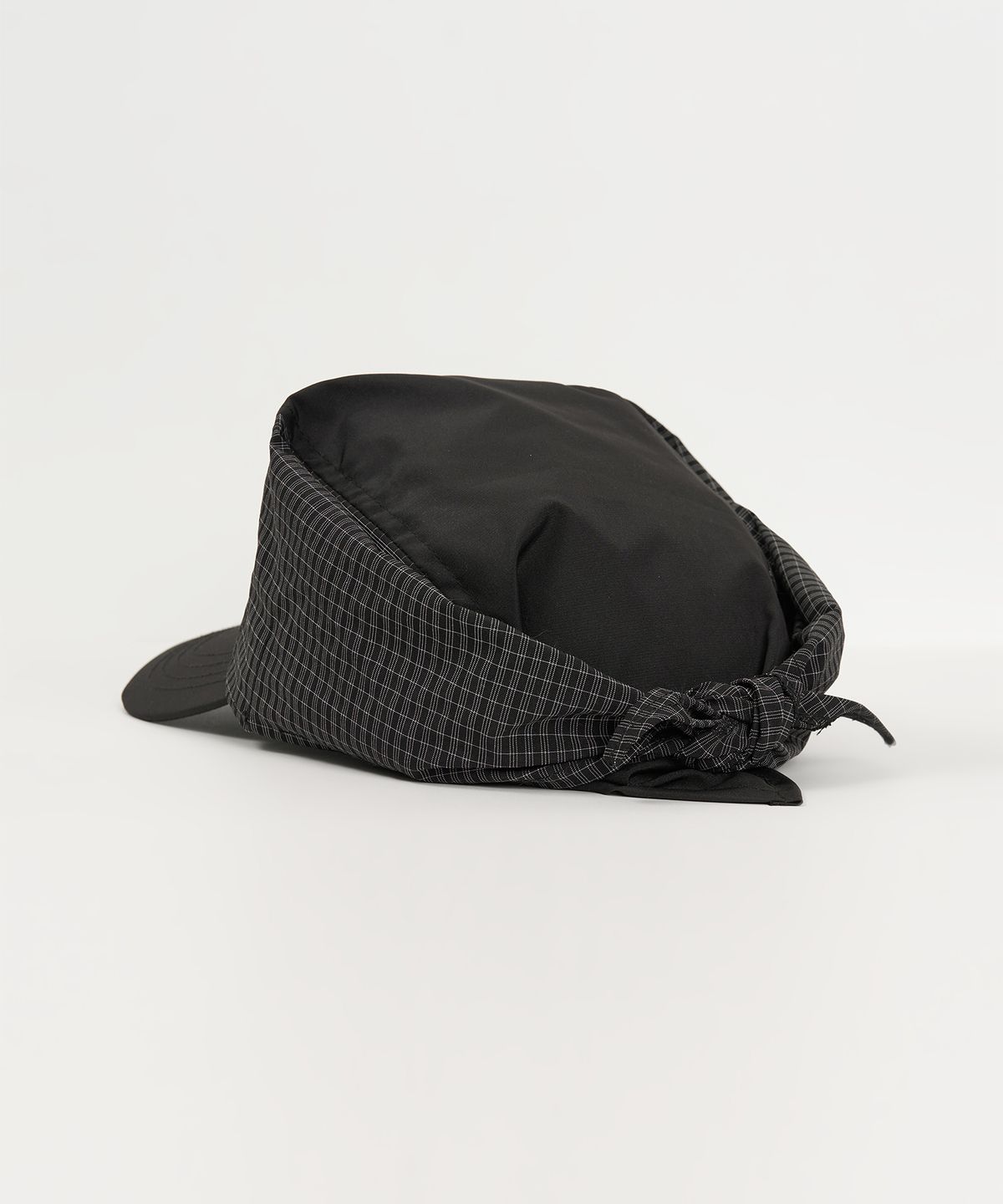 토피 우먼(TOFFEE WOMEN) W 스카프 타이드 캡 (BLACK)