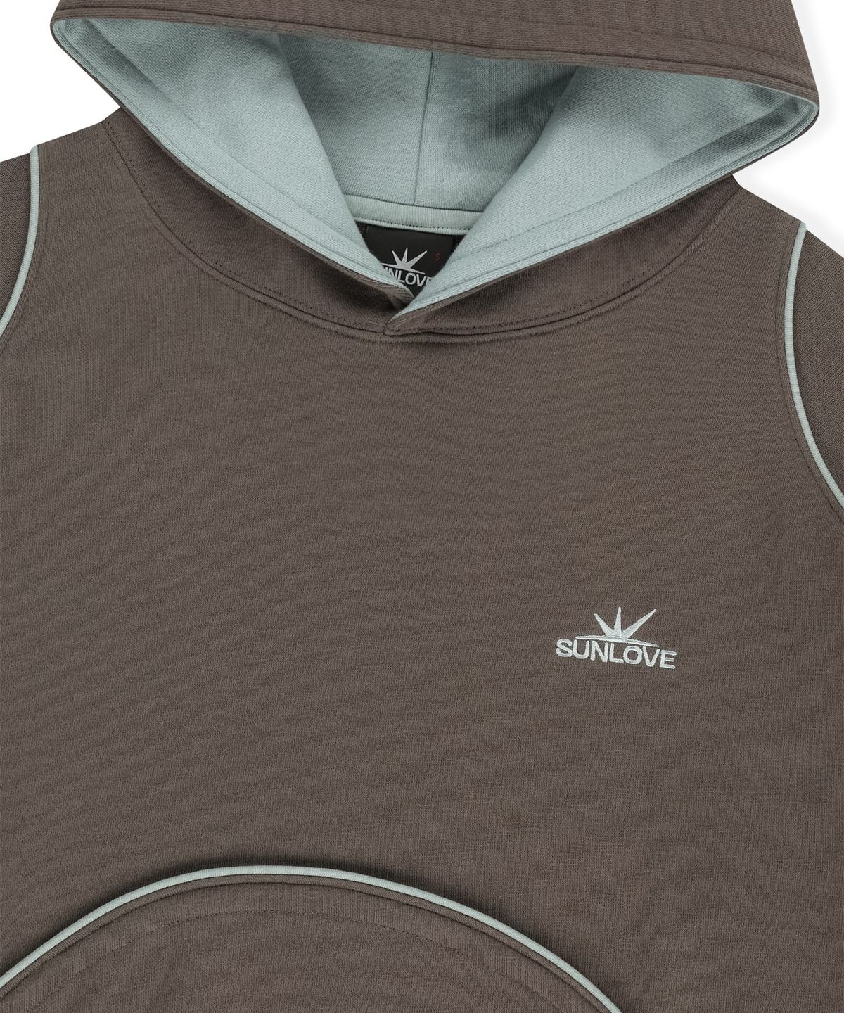 썬러브투어(SUNLOVETOUR) Crescent Hoodie Taupe