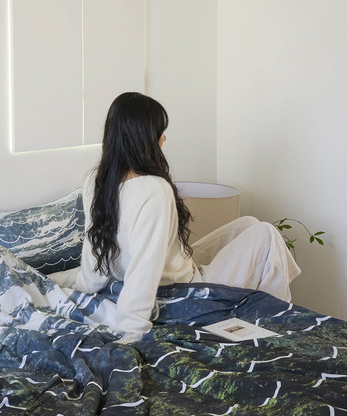 러움(RUGUM) 슬립모먼트 두들웨이브 알러지케어 이불커버