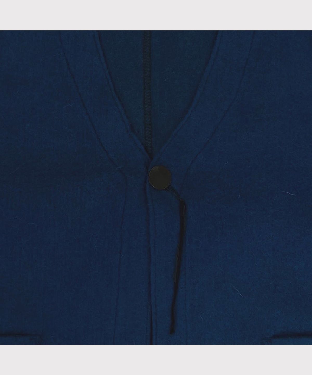 마이너스(MINUS) Cut Off 1B Cardigan(NEEDLE SHAGGY MOHAIR) - KLEIN