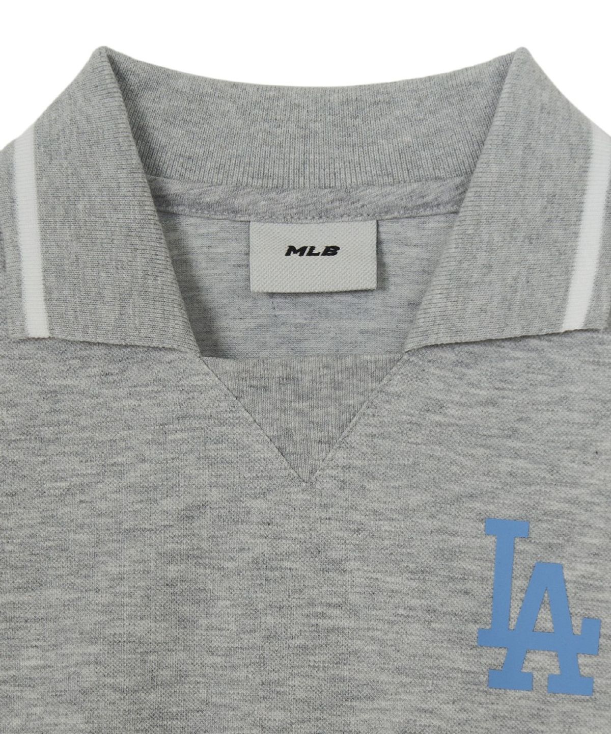 엠엘비 키즈(MLB KIDS) 스포티브 바시티 레이어드 티셔츠세트 LA (L.Melange Grey)