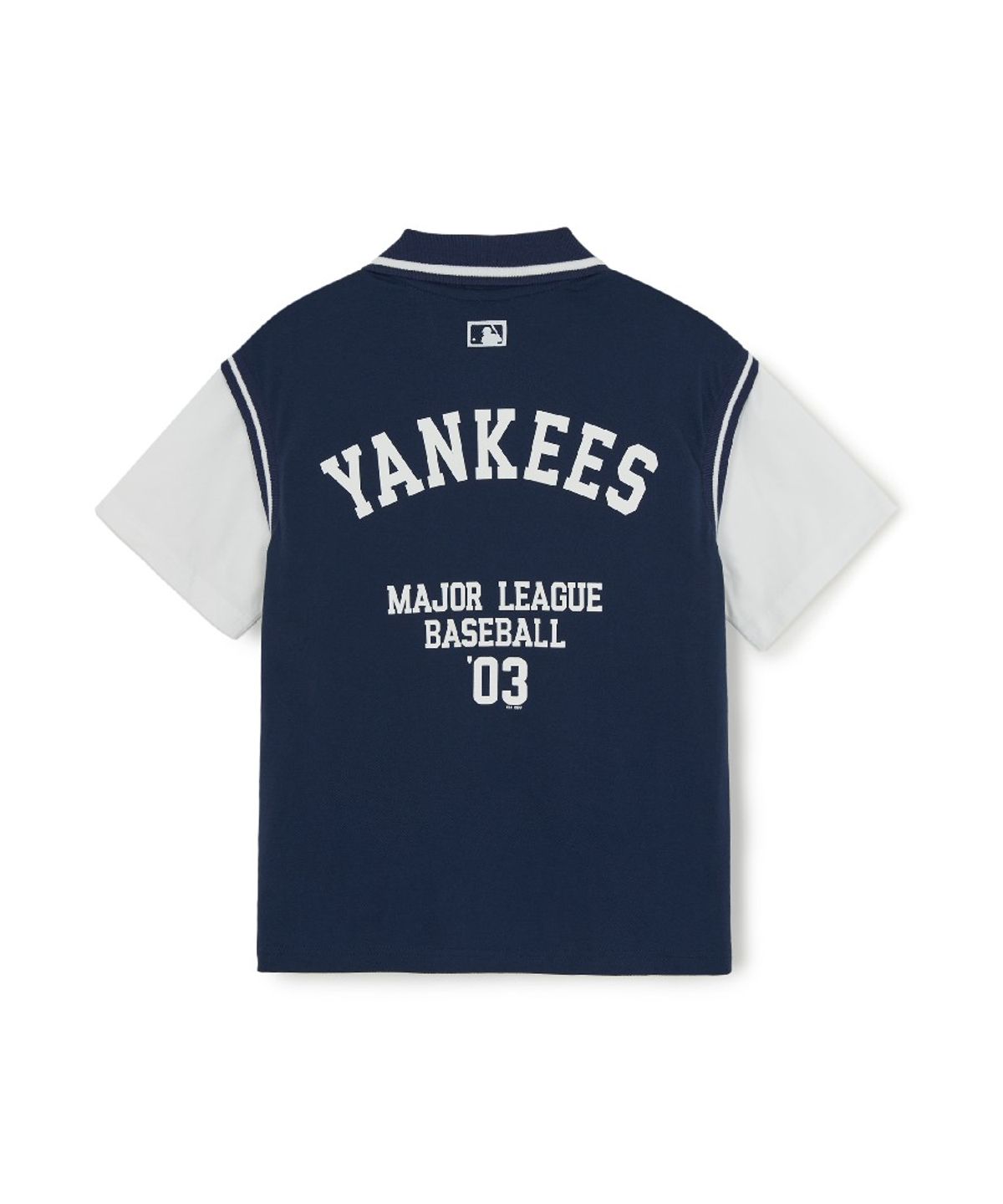 엠엘비 키즈(MLB KIDS) 스포티브 바시티 레이어드 티셔츠세트 NY (Navy)