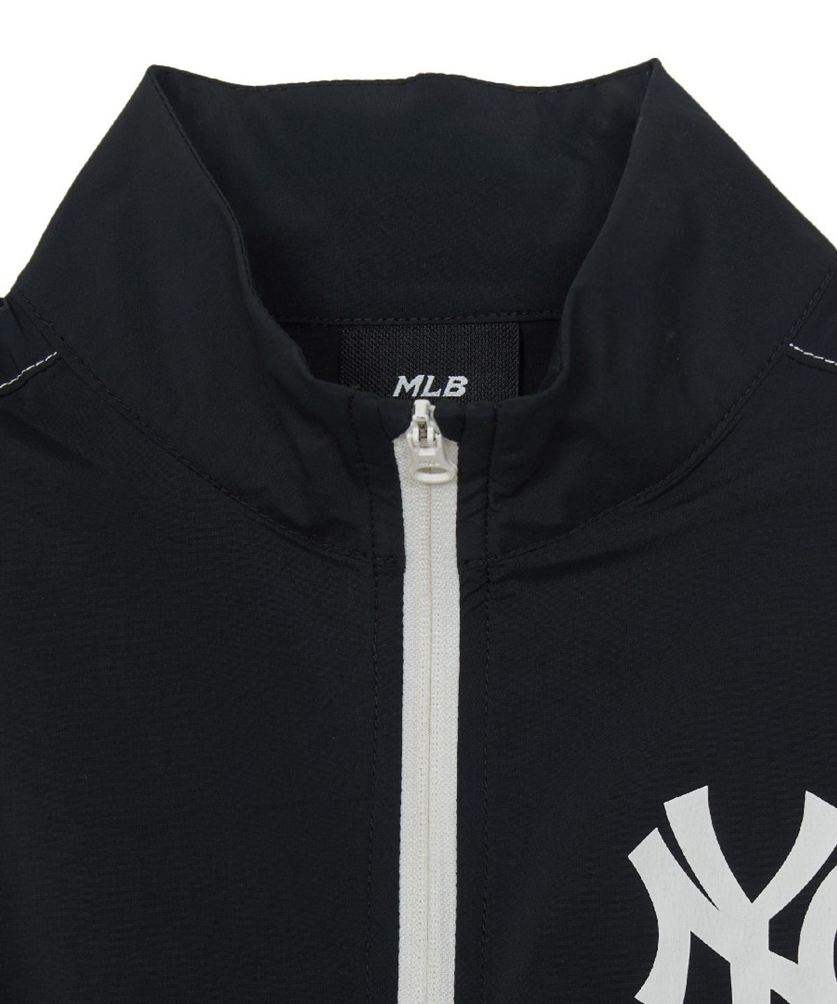 엠엘비 키즈(MLB KIDS) 스포티브 베이직 우븐 반팔 아노락 세트 NY (Black)