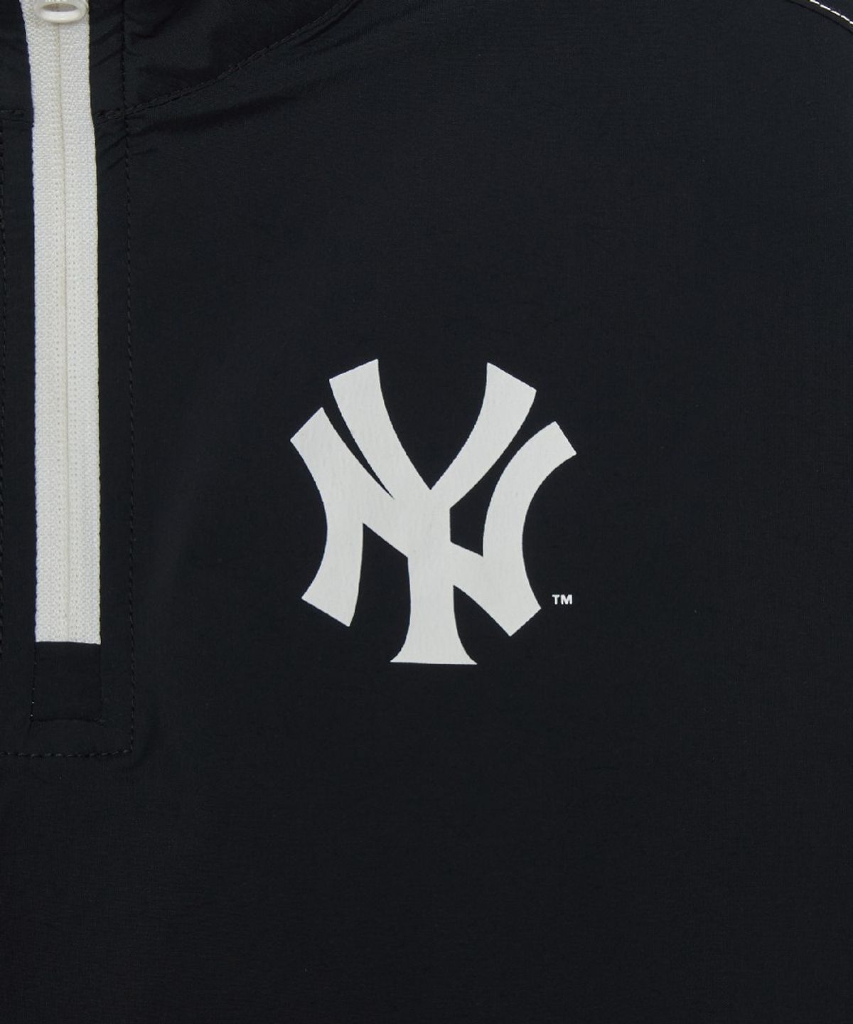 엠엘비 키즈(MLB KIDS) 스포티브 베이직 우븐 반팔 아노락 세트 NY (Black)