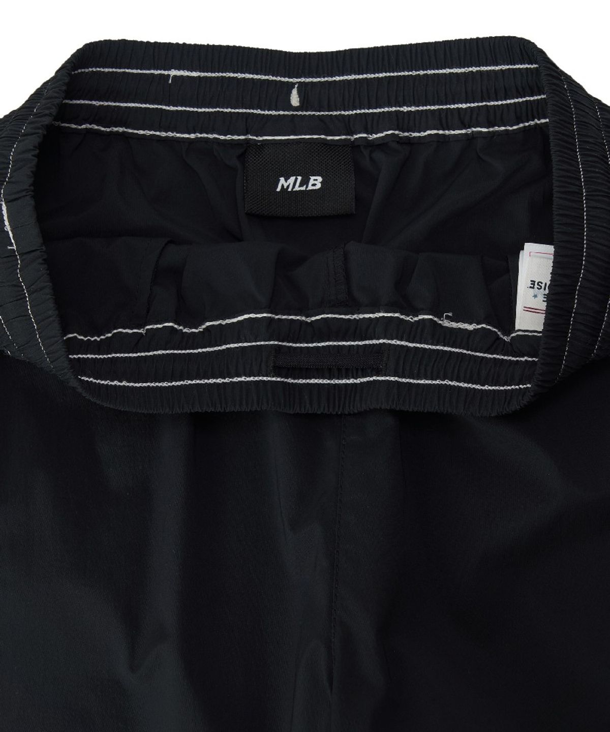 엠엘비 키즈(MLB KIDS) 스포티브 베이직 우븐 반팔 아노락 세트 NY (Black)