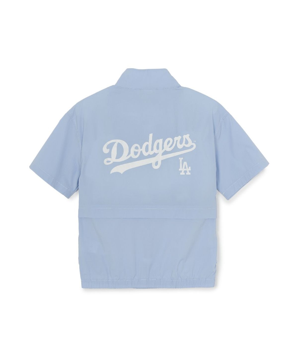 엠엘비 키즈(MLB KIDS) 스포티브 베이직 우븐 반팔 아노락 세트 LA (L.Blue)