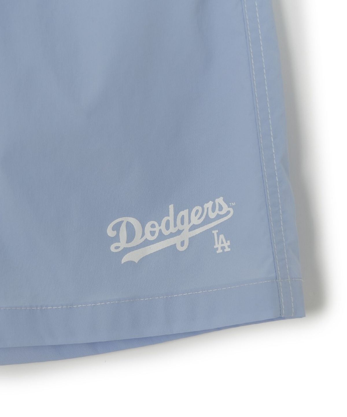 엠엘비 키즈(MLB KIDS) 스포티브 베이직 우븐 반팔 아노락 세트 LA (L.Blue)