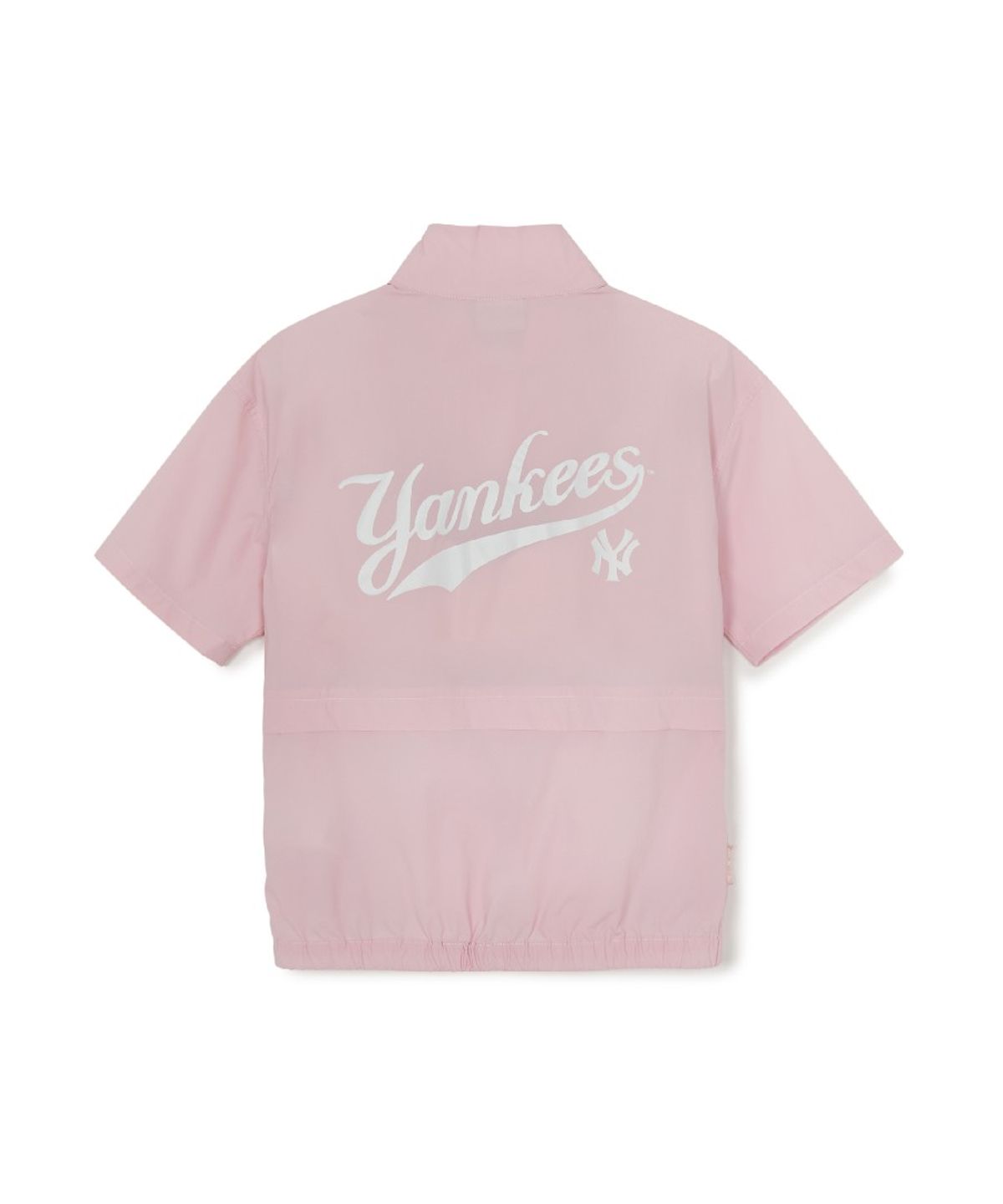 엠엘비 키즈(MLB KIDS) 스포티브 베이직 우븐 반팔 아노락 세트 NY (Mg.Pink)