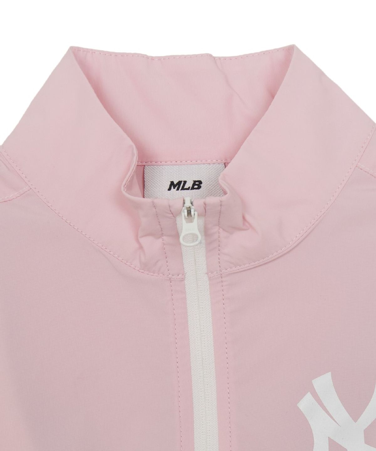 엠엘비 키즈(MLB KIDS) 스포티브 베이직 우븐 반팔 아노락 세트 NY (Mg.Pink)