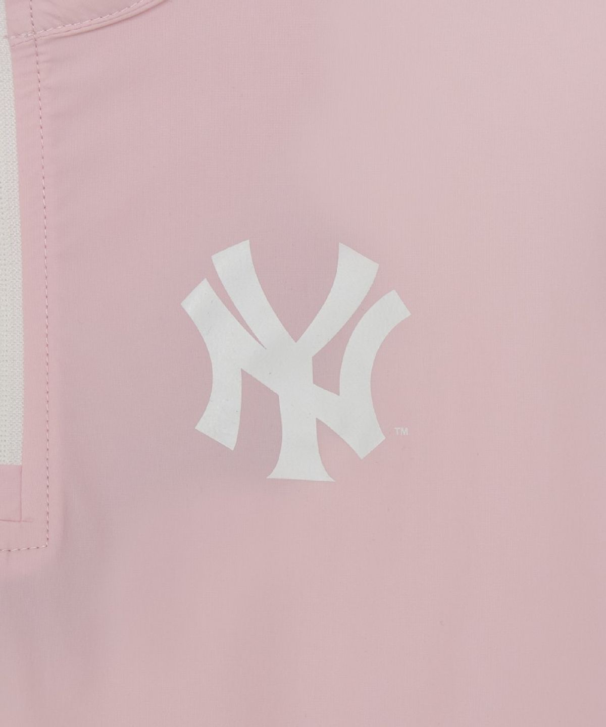 엠엘비 키즈(MLB KIDS) 스포티브 베이직 우븐 반팔 아노락 세트 NY (Mg.Pink)