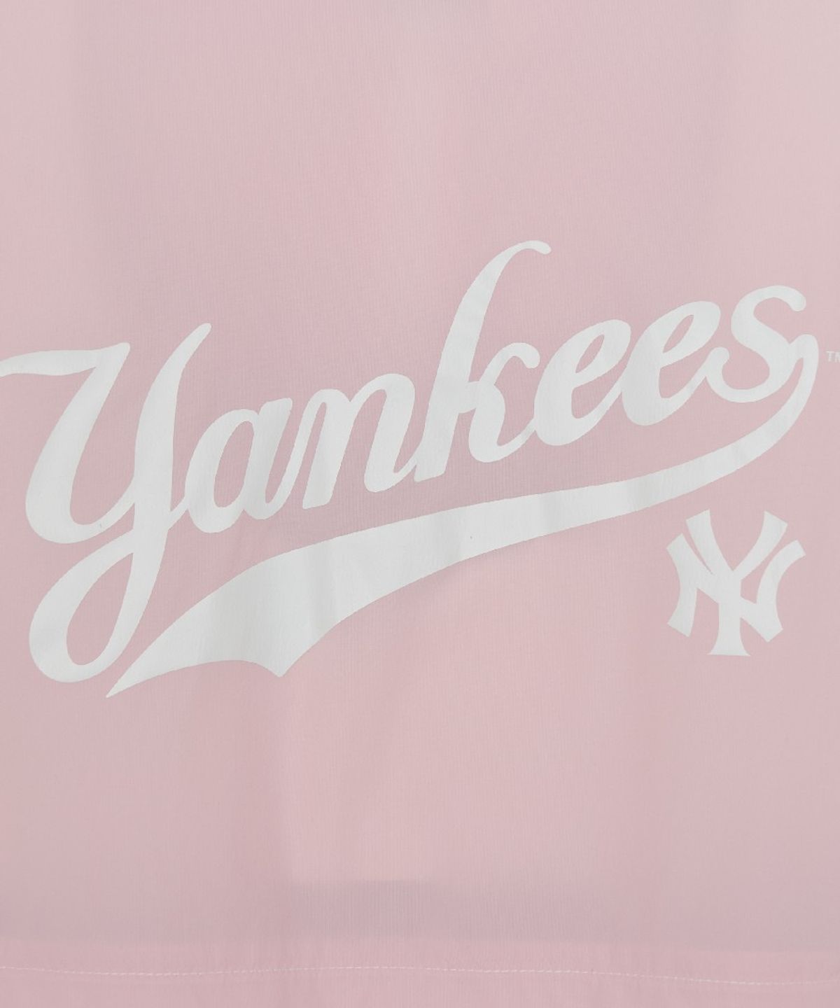 엠엘비 키즈(MLB KIDS) 스포티브 베이직 우븐 반팔 아노락 세트 NY (Mg.Pink)