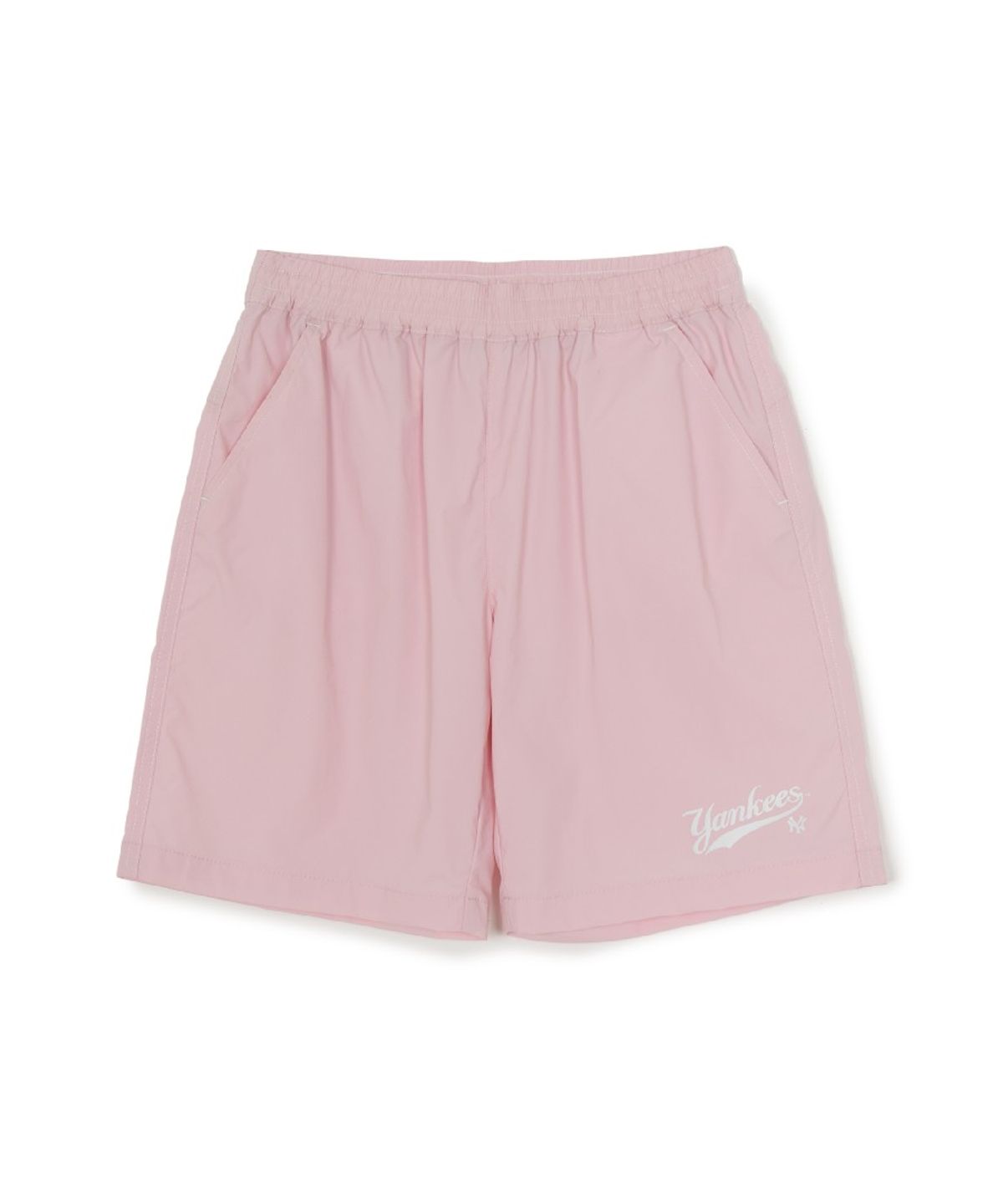 엠엘비 키즈(MLB KIDS) 스포티브 베이직 우븐 반팔 아노락 세트 NY (Mg.Pink)