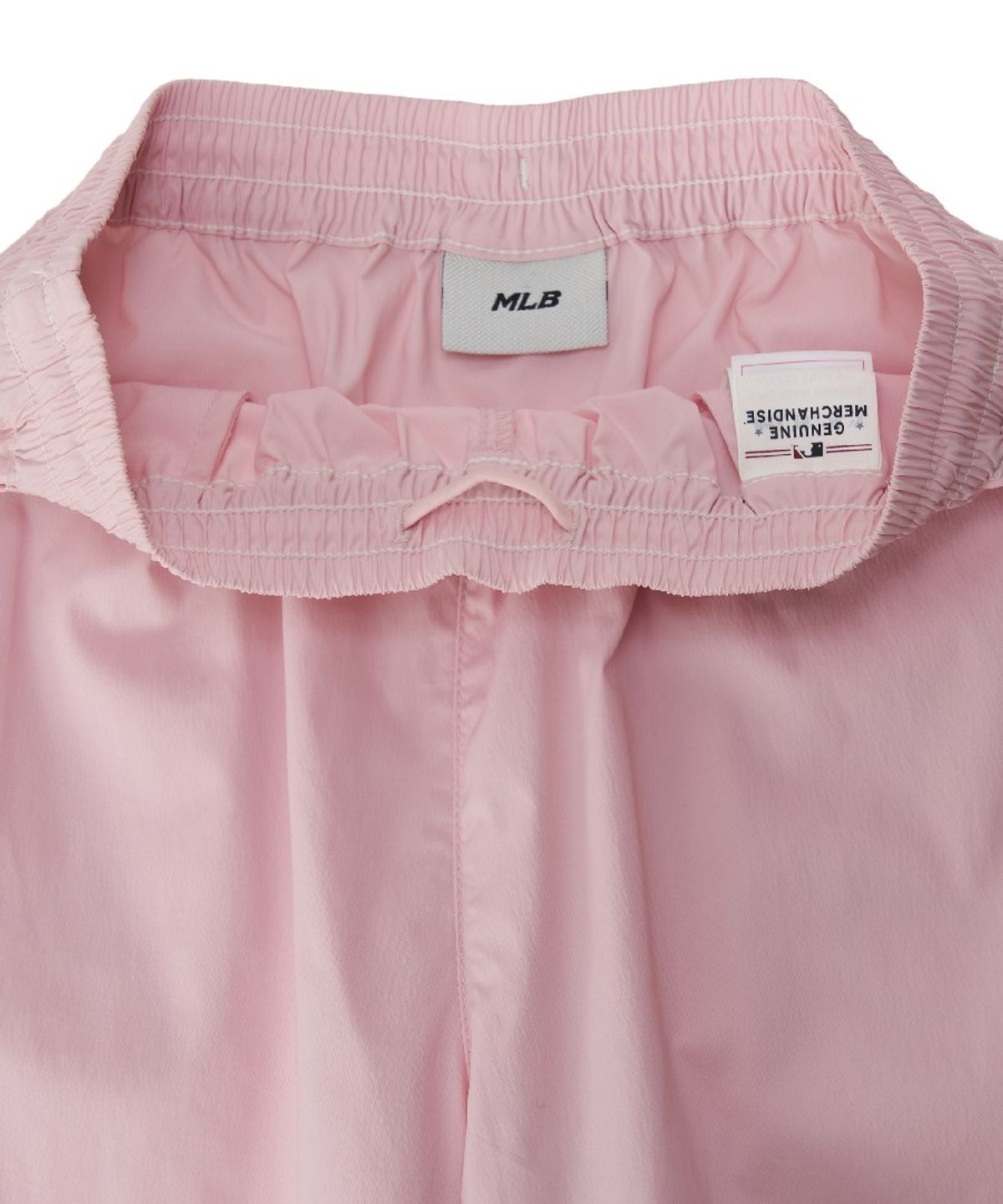 엠엘비 키즈(MLB KIDS) 스포티브 베이직 우븐 반팔 아노락 세트 NY (Mg.Pink)