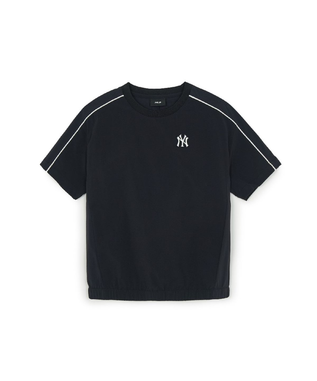 엠엘비 키즈(MLB KIDS) 아웃도어 베이직 우븐팬츠 티셔츠세트 NY (Black)