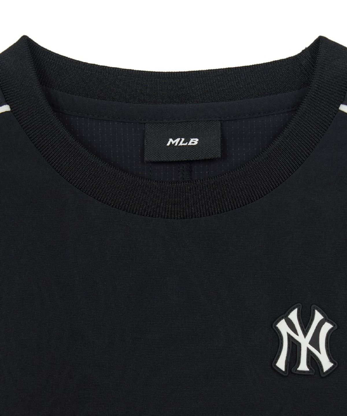 엠엘비 키즈(MLB KIDS) 아웃도어 베이직 우븐팬츠 티셔츠세트 NY (Black)