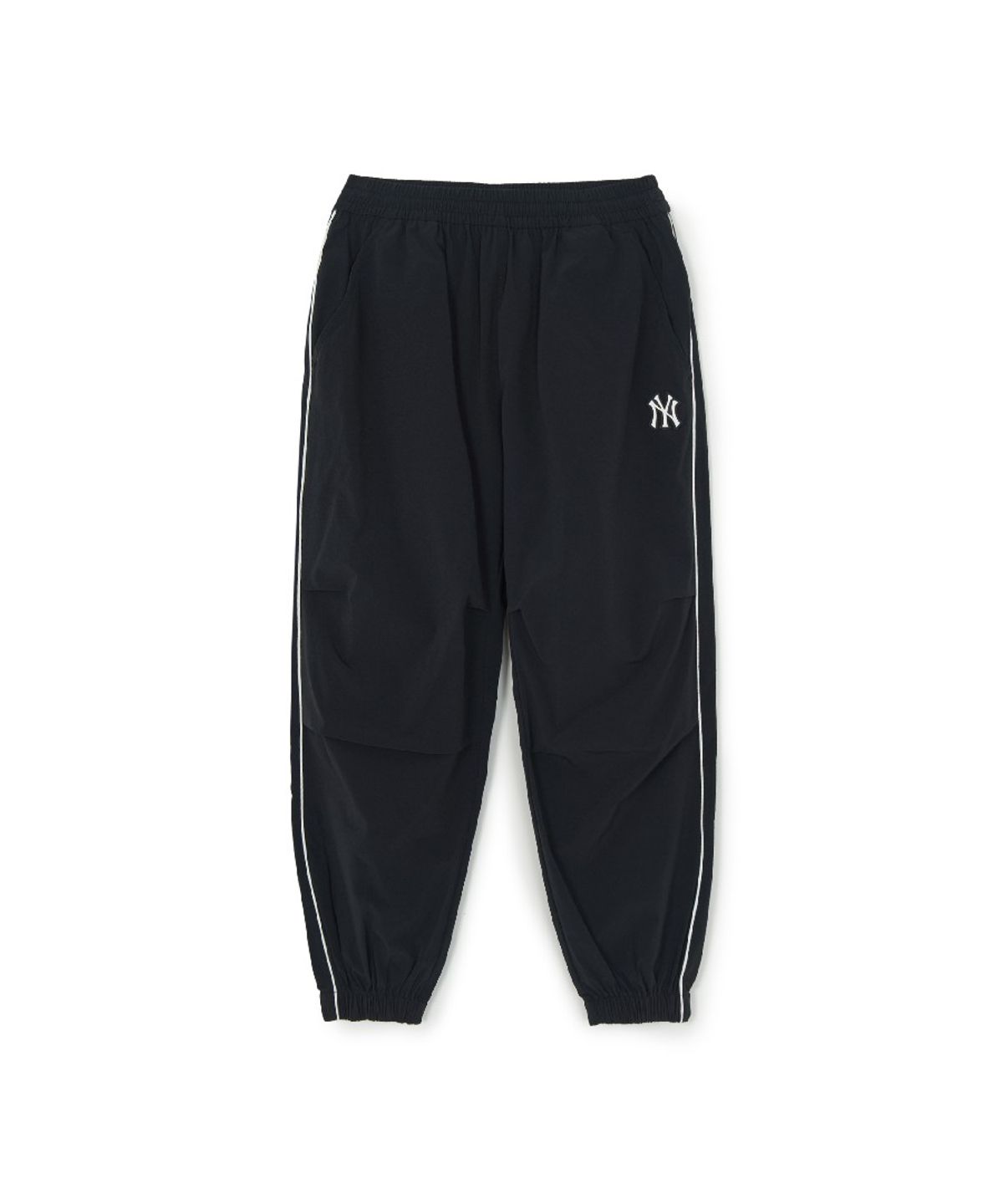 엠엘비 키즈(MLB KIDS) 아웃도어 베이직 우븐팬츠 티셔츠세트 NY (Black)