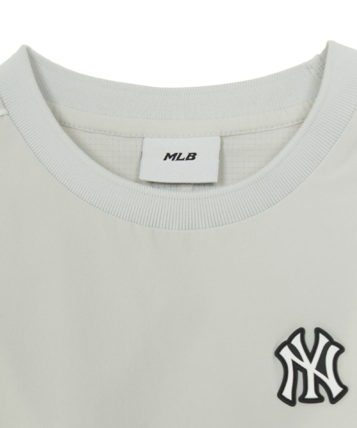 엠엘비 키즈(MLB KIDS) 아웃도어 베이직 우븐팬츠 티셔츠세트 NY (Mg.Cream)