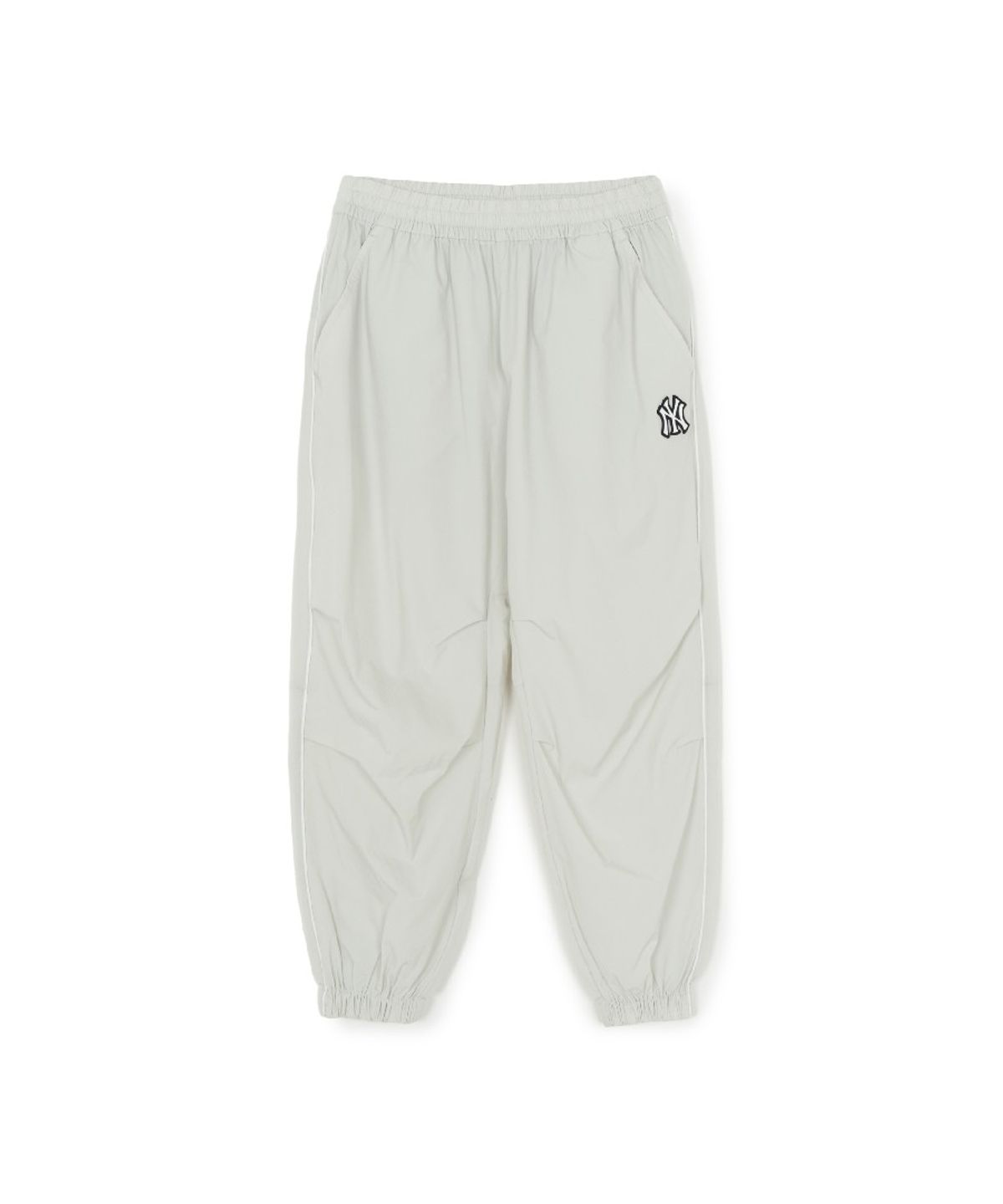 엠엘비 키즈(MLB KIDS) 아웃도어 베이직 우븐팬츠 티셔츠세트 NY (Mg.Cream)
