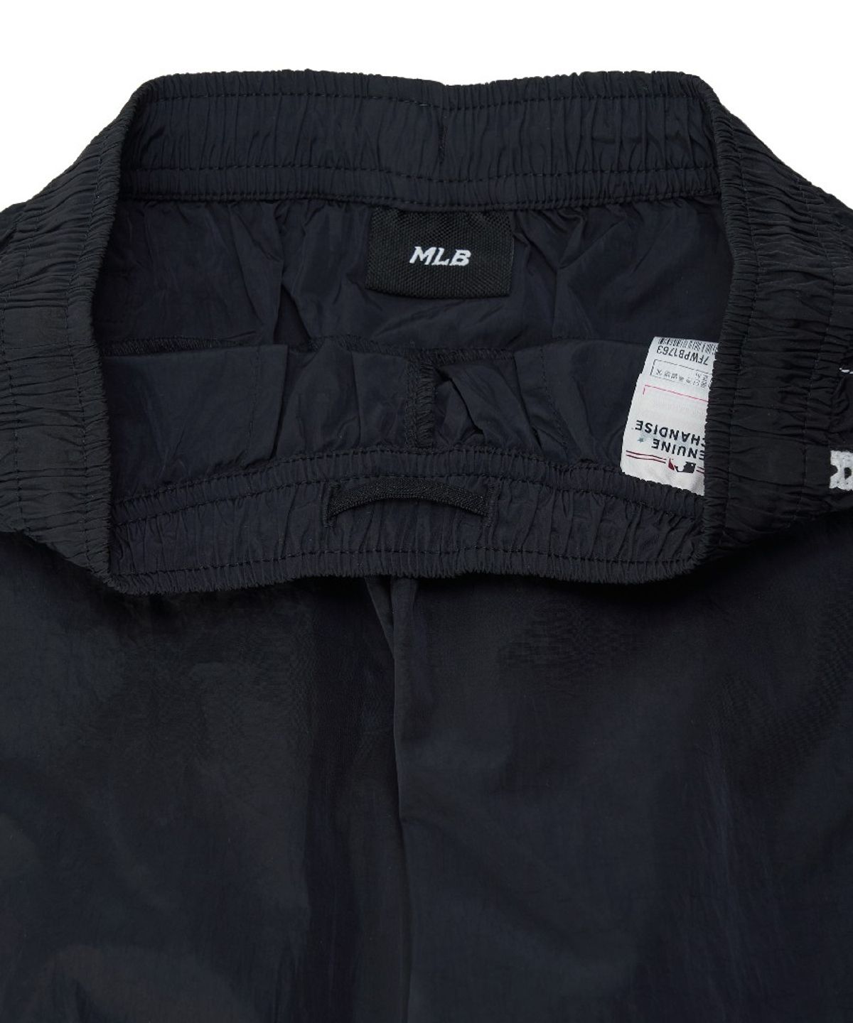 엠엘비 키즈(MLB KIDS) 스포티브 걸즈 레이스 와이드 조거 우븐팬츠 NY (Black)
