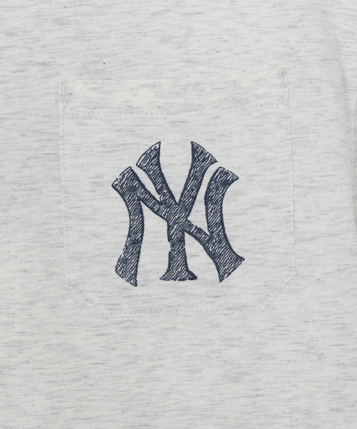 엠엘비 키즈(MLB KIDS) 스트릿 모노그램 빅럭스 티셔츠 NY (L.Melange Grey)