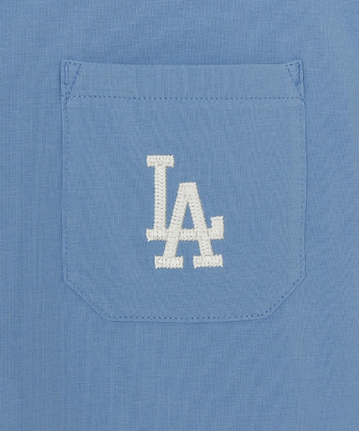 엠엘비 키즈(MLB KIDS) 스트릿 모노베어 썸머 아트웍 티셔츠 LA (Blue)