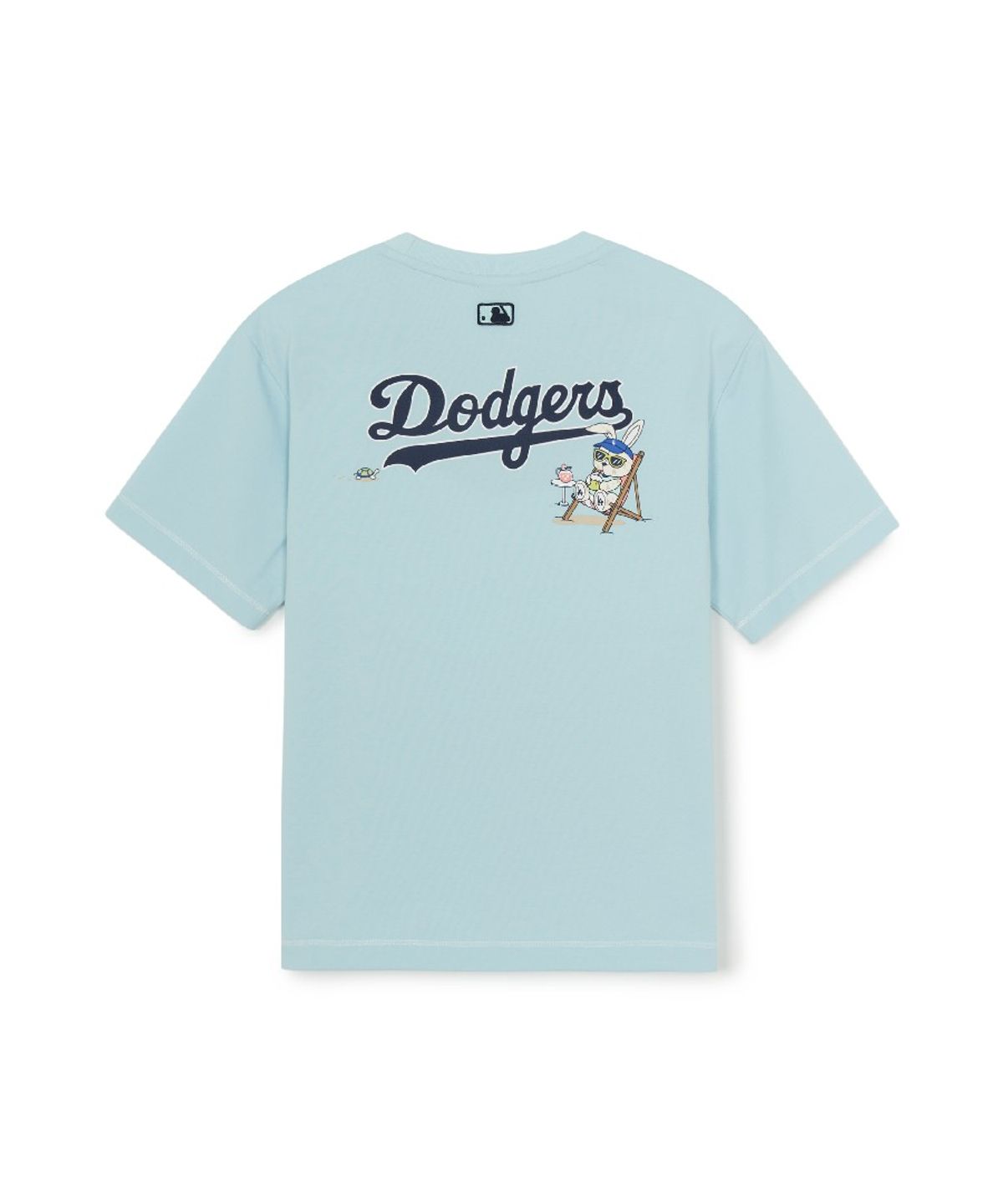 엠엘비 키즈(MLB KIDS) 스트릿  모노래빗 썸머 아트웍 티셔츠 LA (L.Aqua blue)