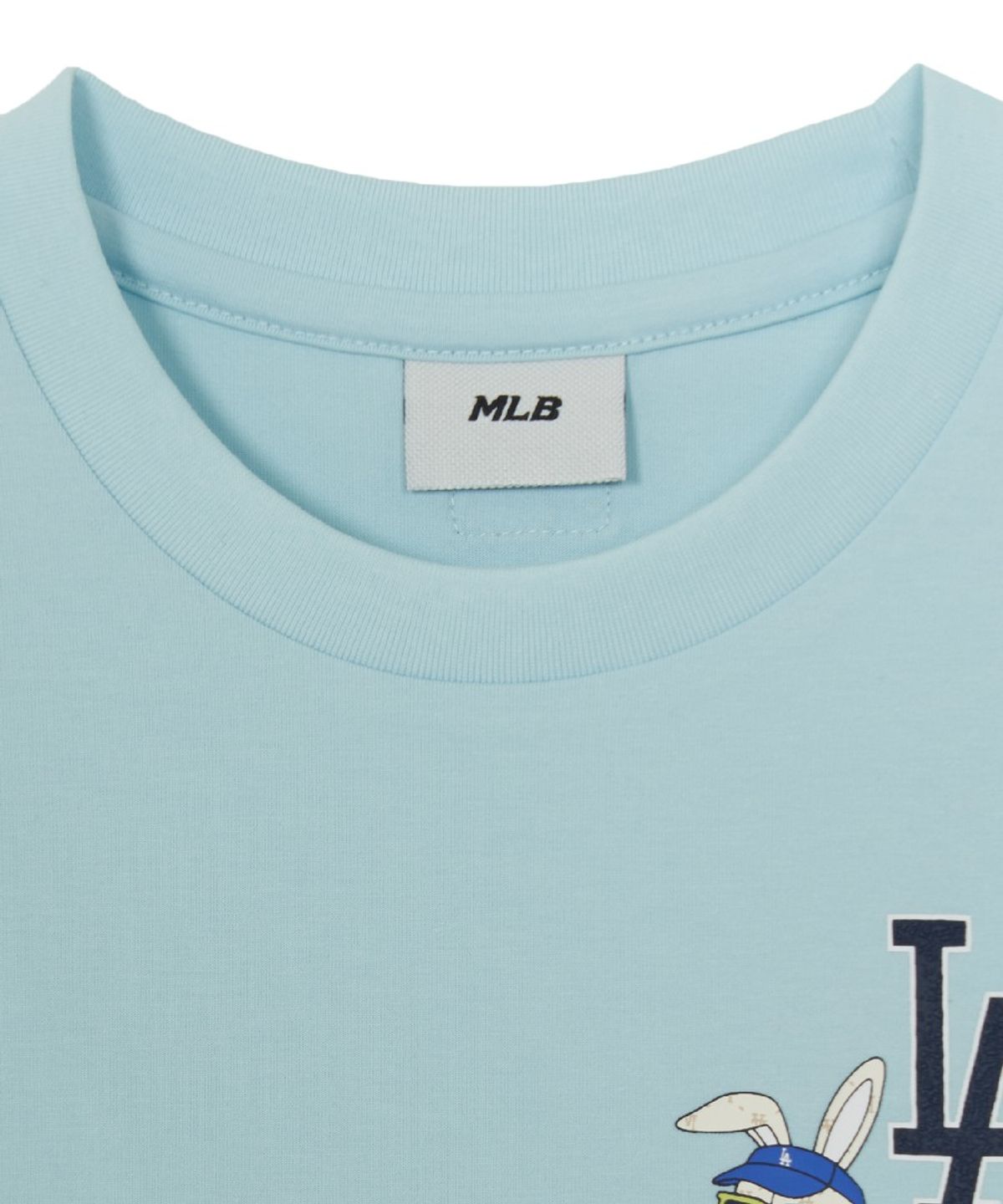 엠엘비 키즈(MLB KIDS) 스트릿  모노래빗 썸머 아트웍 티셔츠 LA (L.Aqua blue)