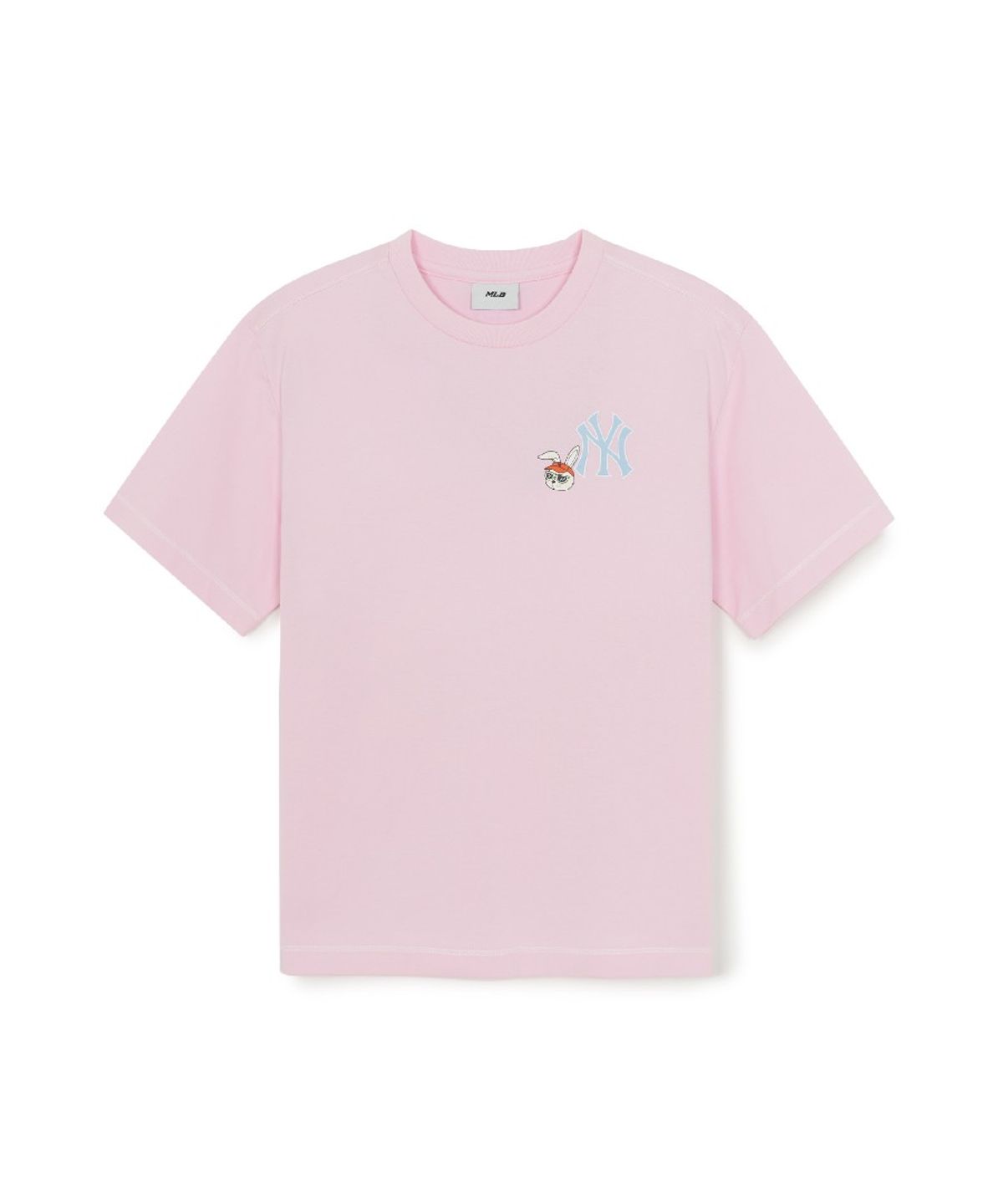 엠엘비 키즈(MLB KIDS) 스트릿  모노래빗 썸머 아트웍 티셔츠 NY (L.Pink)