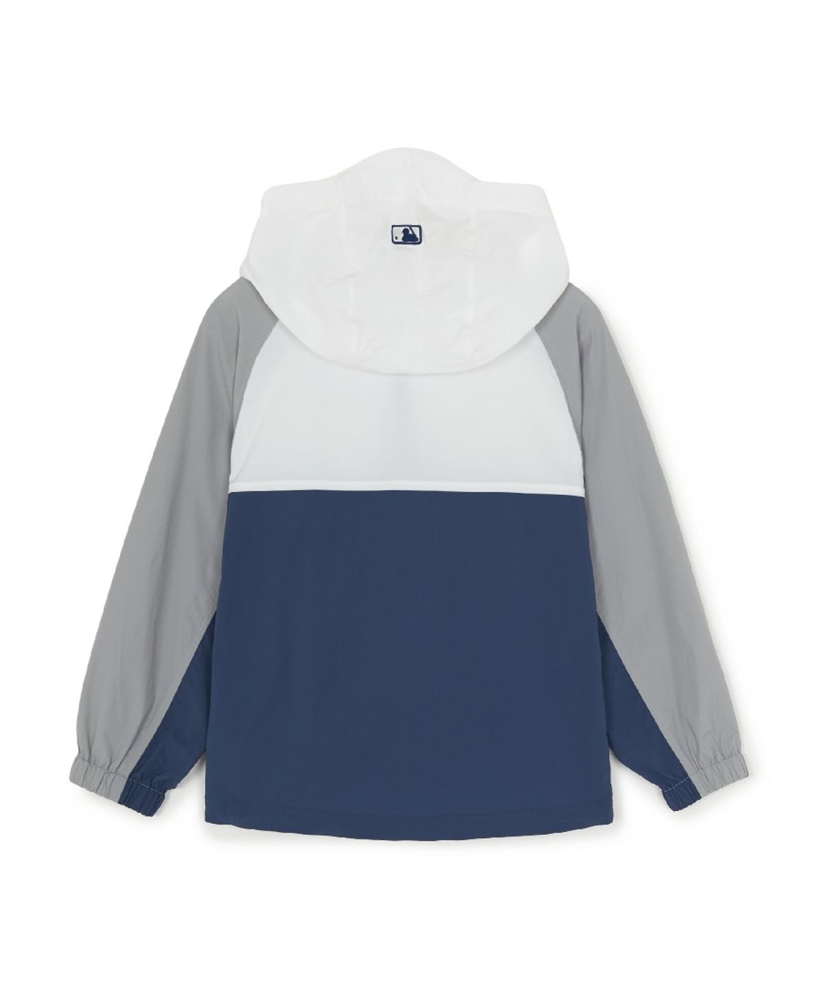 엠엘비 키즈(MLB KIDS) 아웃도어 컬러블럭 홑겹 바람막이 NY (Navy)