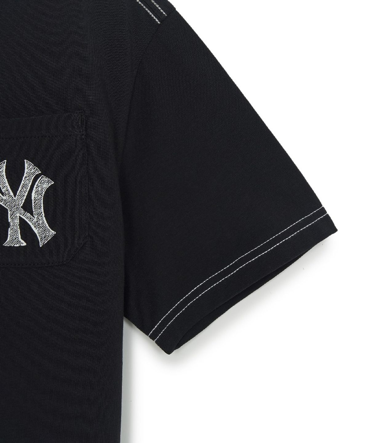 엠엘비 키즈(MLB KIDS) 스트릿 모노그램 빅럭스 티셔츠 NY (Black)