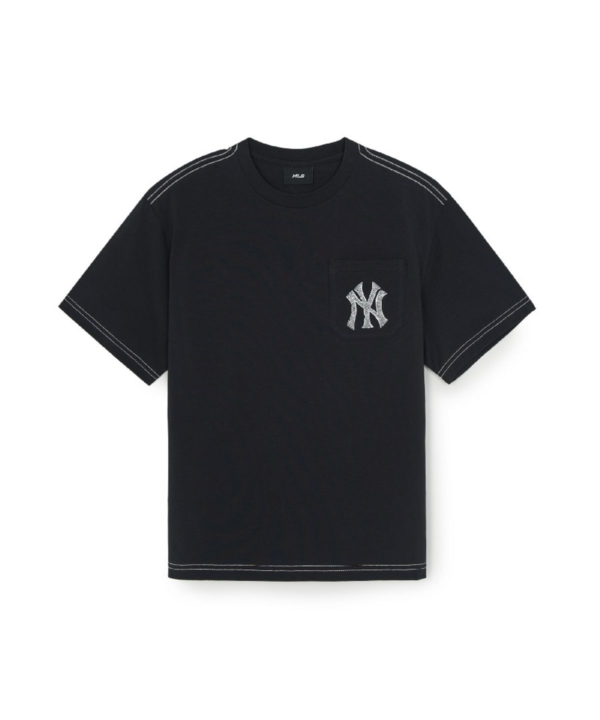 엠엘비 키즈(MLB KIDS) 스트릿 모노그램 빅럭스 티셔츠 NY (Black)