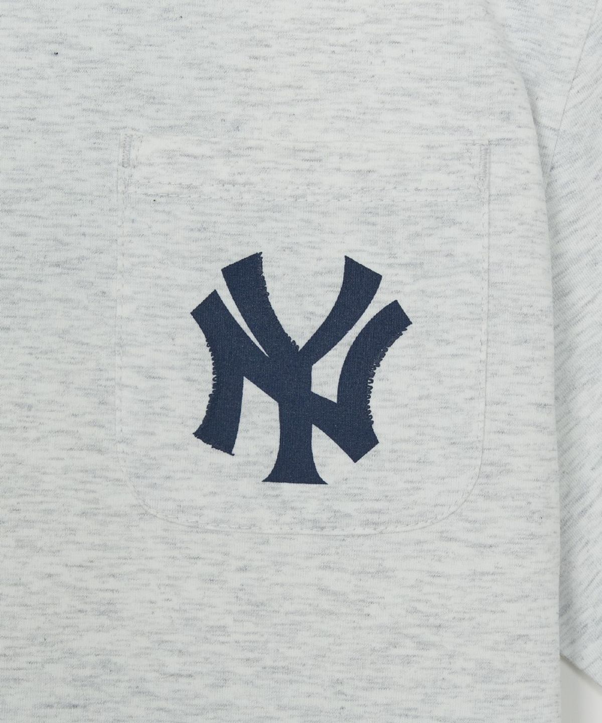 엠엘비 키즈(MLB KIDS) 스트릿 베이직 클래식쿠퍼스 로고 티셔츠 NY (L.Melange Grey)