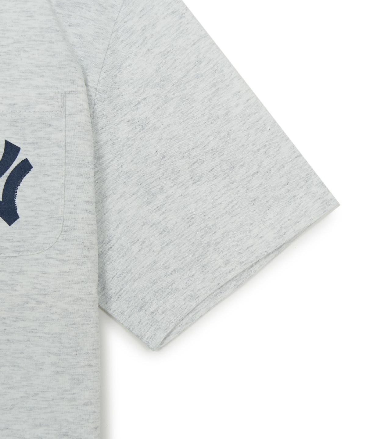 엠엘비 키즈(MLB KIDS) 스트릿 베이직 클래식쿠퍼스 로고 티셔츠 NY (L.Melange Grey)