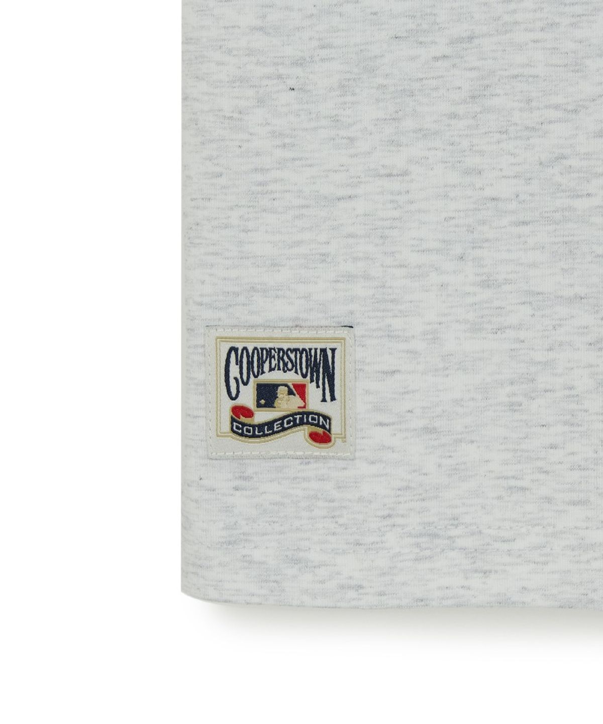 엠엘비 키즈(MLB KIDS) 스트릿 베이직 클래식쿠퍼스 로고 티셔츠 NY (L.Melange Grey)