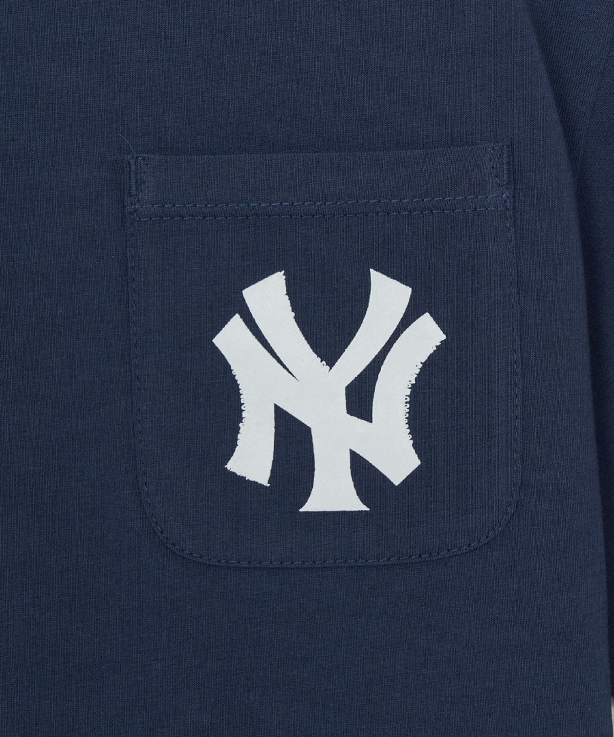 엠엘비 키즈(MLB KIDS) 스트릿 베이직 클래식쿠퍼스 로고 티셔츠 NY (Navy)