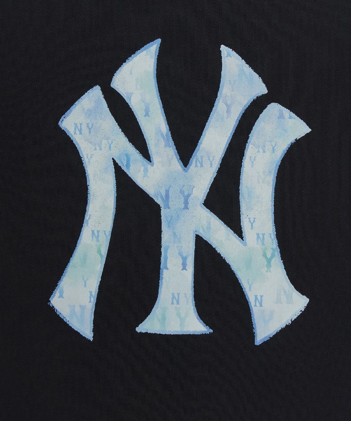 엠엘비 키즈(MLB KIDS) 스포티브 모노그램 썸머 빅럭스 티셔츠 NY (Black)