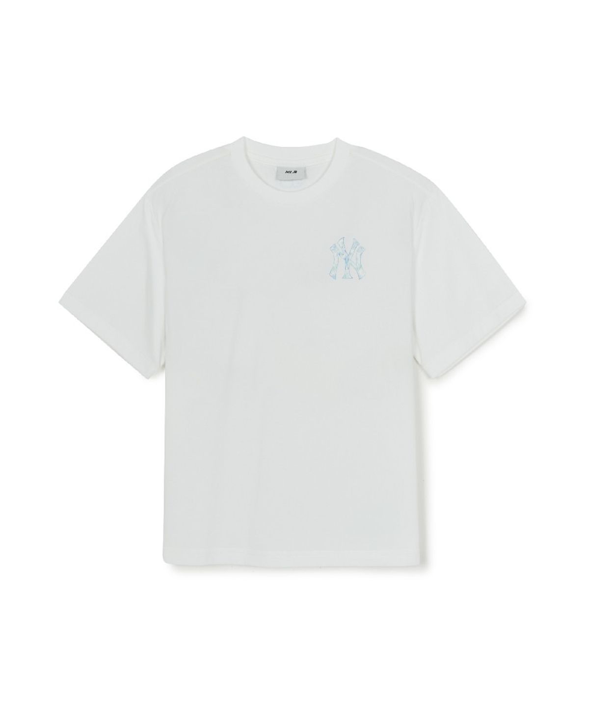 엠엘비 키즈(MLB KIDS) 스포티브 모노그램 썸머 빅럭스 티셔츠 NY (White)