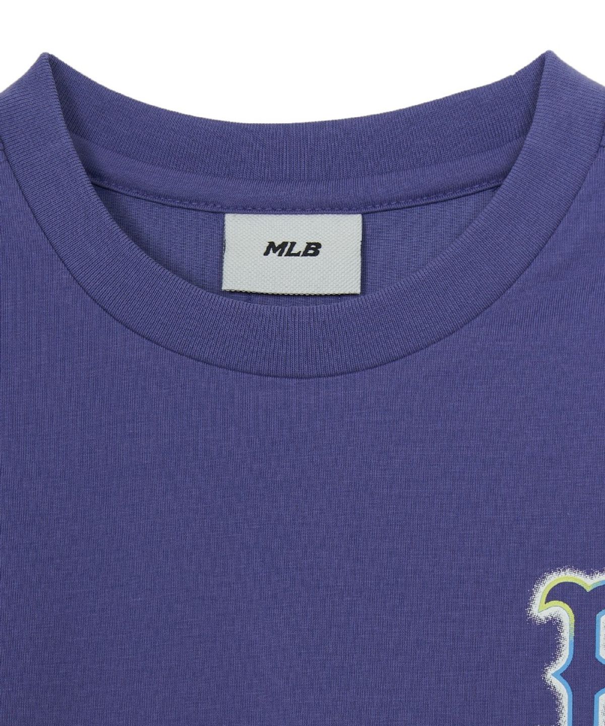 엠엘비 키즈(MLB KIDS) 스트릿 메가베어 라인 아트웍 티셔츠 BOS (D.Violet)