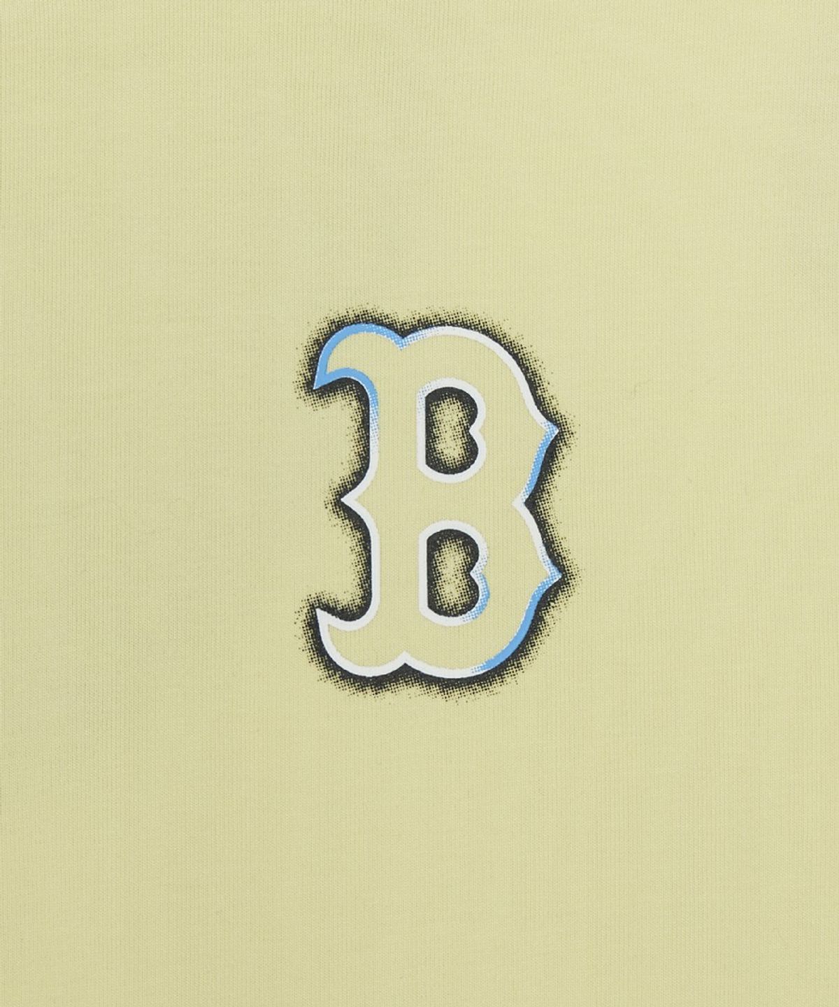 엠엘비 키즈(MLB KIDS) 스트릿 메가베어 라인 아트웍 티셔츠 BOS (L.Yellow)