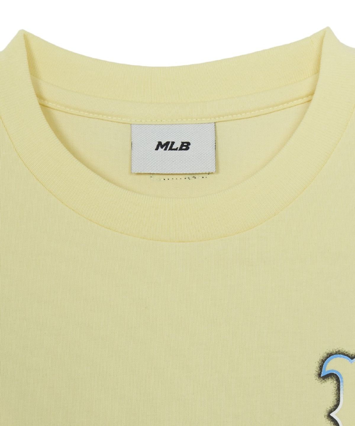 엠엘비 키즈(MLB KIDS) 스트릿 메가베어 라인 아트웍 티셔츠 BOS (L.Yellow)