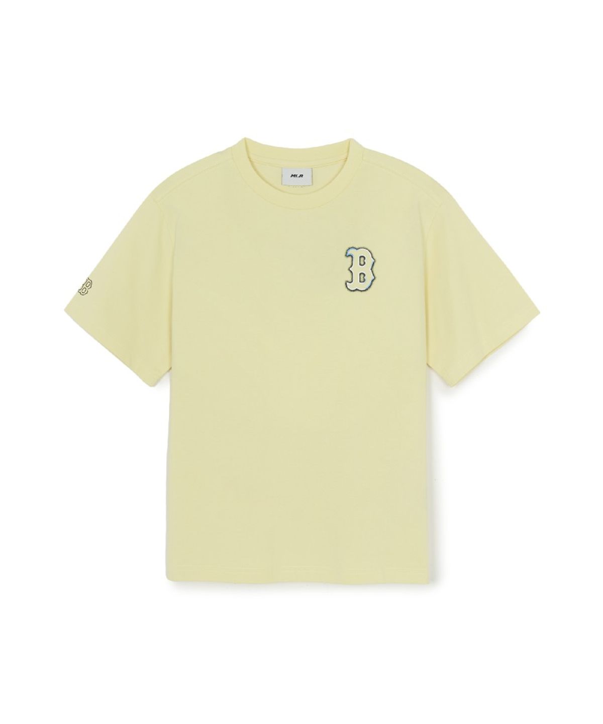 엠엘비 키즈(MLB KIDS) 스트릿 메가베어 라인 아트웍 티셔츠 BOS (L.Yellow)