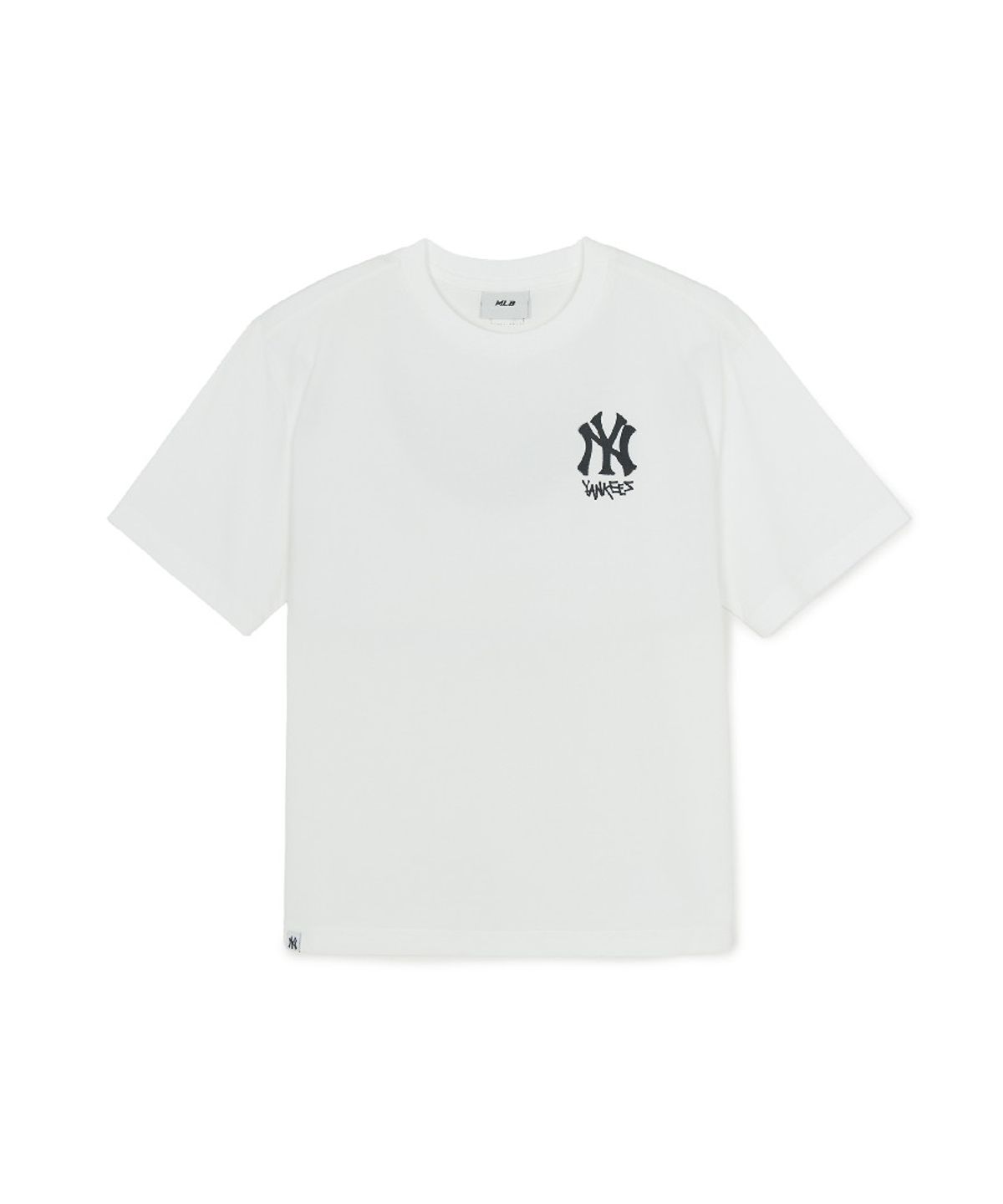 엠엘비 키즈(MLB KIDS) 스트릿 베이직 아트웍 티셔츠 NY (White)