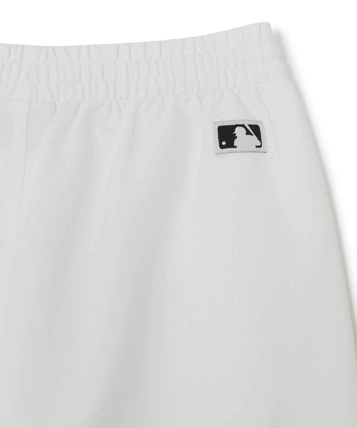 엠엘비 키즈(MLB KIDS) 베이직 스몰로고 반바지 NY (White)