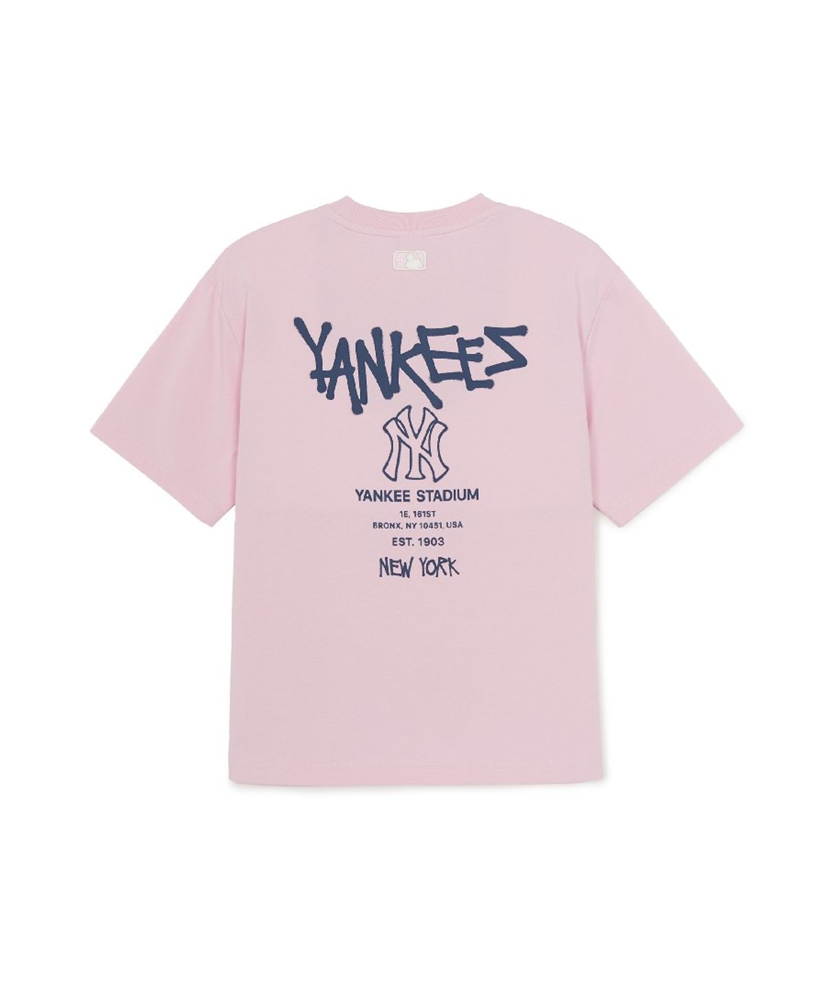 엠엘비 키즈(MLB KIDS) 스트릿 베이직 아트웍 티셔츠 NY (L.Pink)