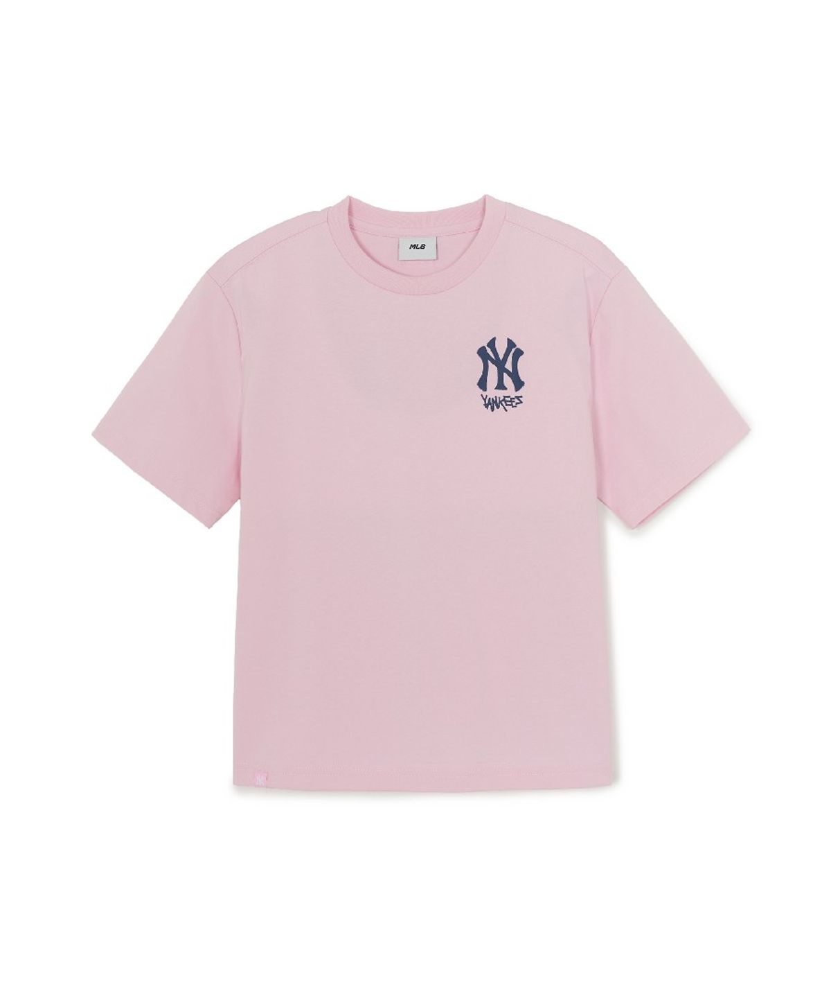 엠엘비 키즈(MLB KIDS) 스트릿 베이직 아트웍 티셔츠 NY (L.Pink)