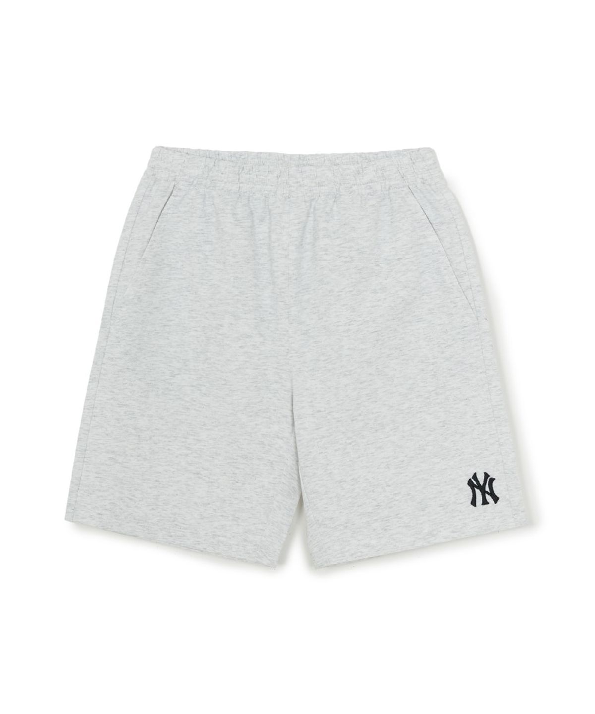 엠엘비 키즈(MLB KIDS) 베이직 스몰로고 반바지 NY (L.Melange Grey)