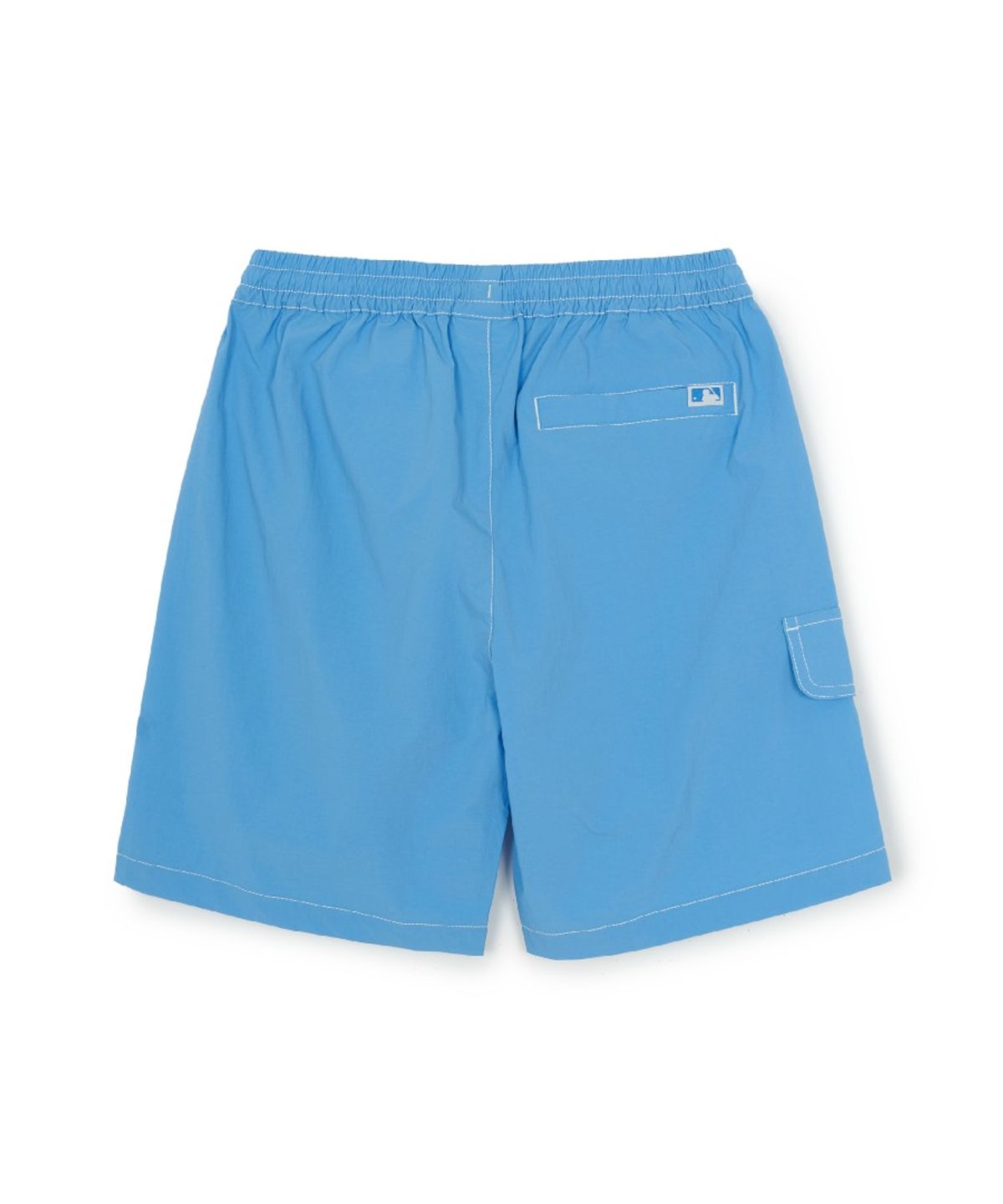 엠엘비 키즈(MLB KIDS) 스포티브 스몰로고 나일론 5부 팬츠 LA (L.Cobalt Blue)