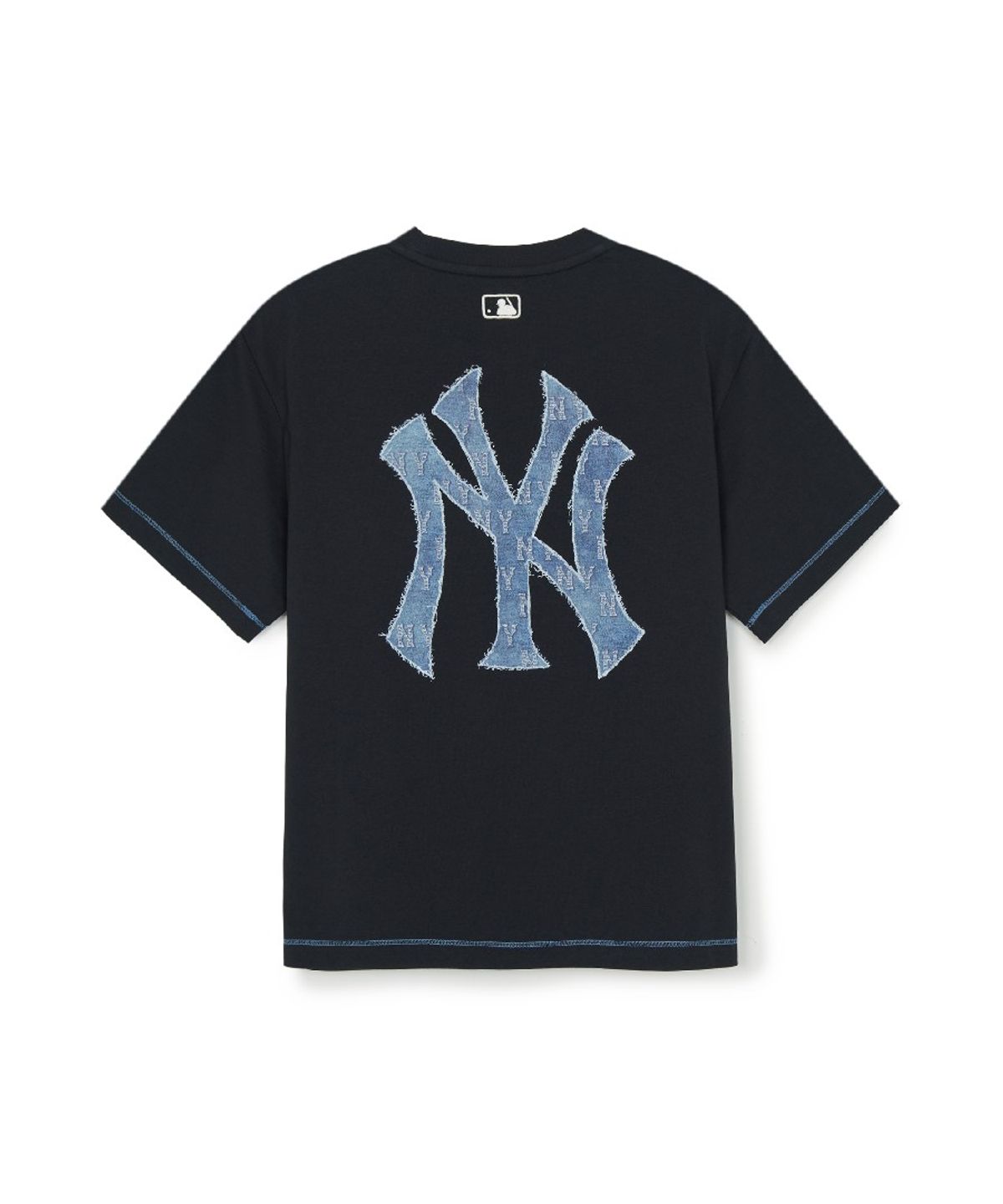 엠엘비 키즈(MLB KIDS) 스트릿 모노그램 빅럭스 티셔츠 NY (Black)