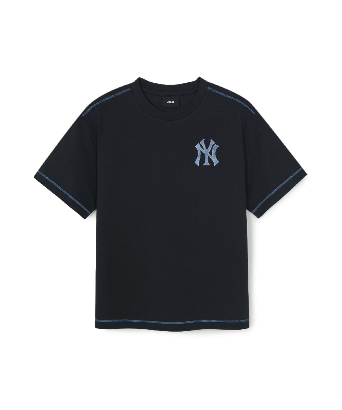 엠엘비 키즈(MLB KIDS) 스트릿 모노그램 빅럭스 티셔츠 NY (Black)